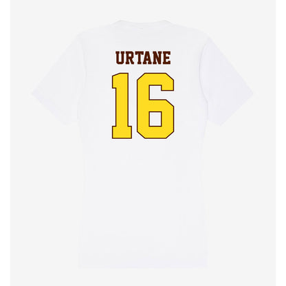Western Michigan - NCAA Women's Basketball : Adelina Urtane - Women's V-Neck T-Shirt-1