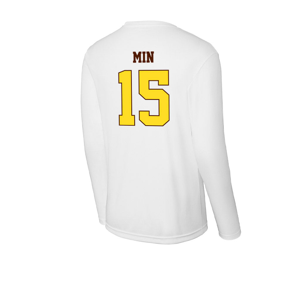 Western Michigan - NCAA Men's Soccer : Joseph Min - Activewear Long Sleeve T-Shirt-1