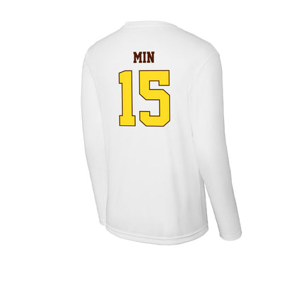 Western Michigan - NCAA Men's Soccer : Joseph Min - Activewear Long Sleeve T-Shirt-1