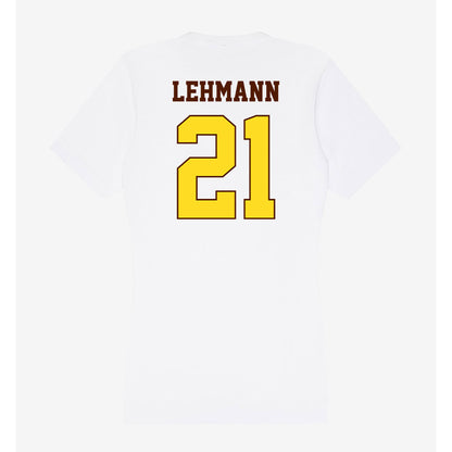 Western Michigan - NCAA Baseball : Adam Lehmann - Women's V-Neck T-Shirt-1