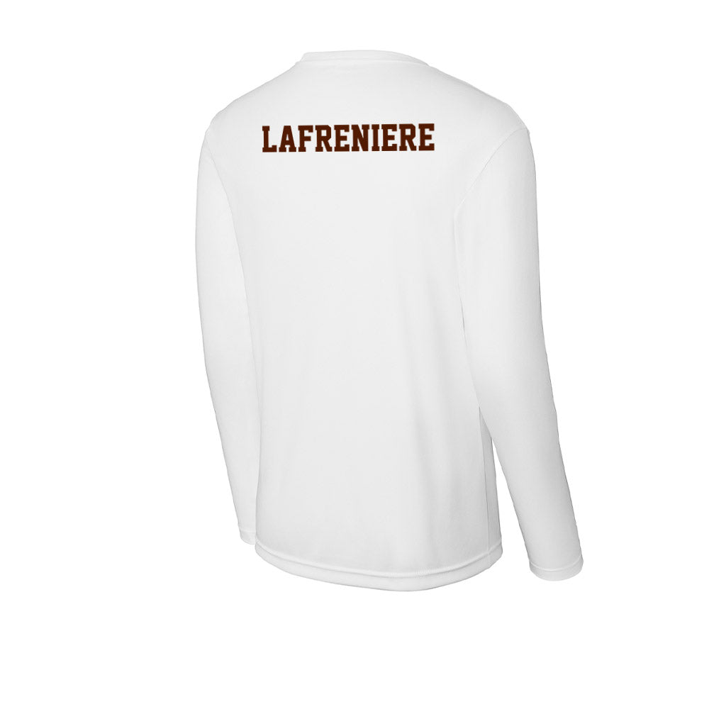 Western Michigan - NCAA Men's Ice Hockey : Tommy Lafreniere - Activewear Long Sleeve T-Shirt-1