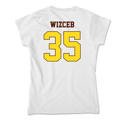 Western Michigan - NCAA Baseball : Joey Wizceb - Soft Style Women’s T-Shirt-1
