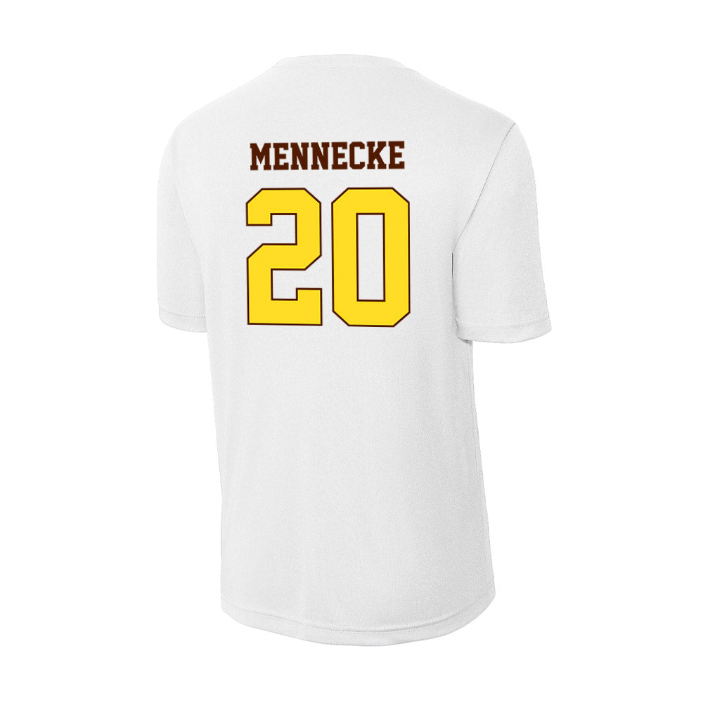 Western Michigan - NCAA Baseball : Mark Mennecke - Activewear T-Shirt-1