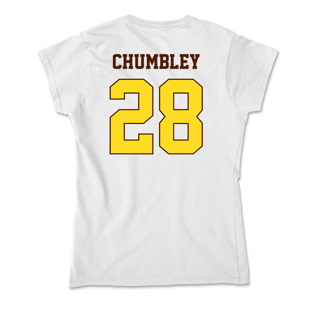 Western Michigan - NCAA Softball : Riley Chumbley - Soft Style Women’s T-Shirt-1