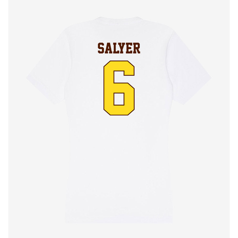 Western Michigan - NCAA Softball : Kaylee Salyer - Women's V-Neck T-Shirt-1