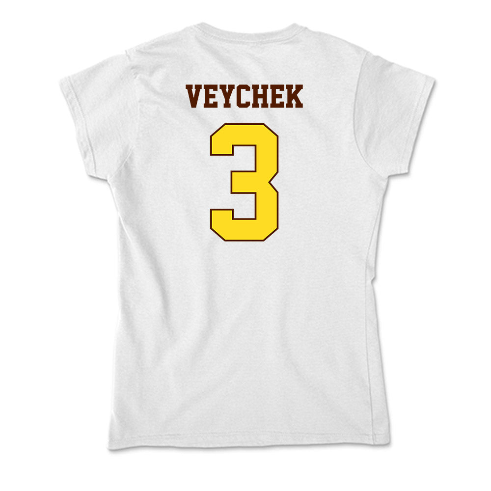 Western Michigan - NCAA Men's Soccer : Joshua Veychek - Soft Style Women’s T-Shirt-1