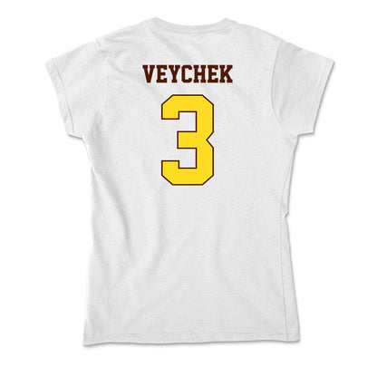 Western Michigan - NCAA Men's Soccer : Joshua Veychek - Soft Style Women’s T-Shirt-1