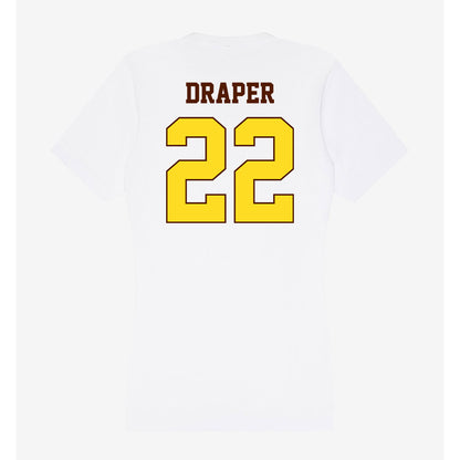 Western Michigan - NCAA Men's Basketball : Ramere Draper - Women's V-Neck T-Shirt-1