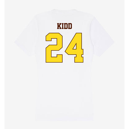 Western Michigan - NCAA Baseball : Ricky Kidd - Women's V-Neck T-Shirt-1
