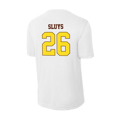 Western Michigan - NCAA Men's Ice Hockey : Jamison Sluys - Activewear T-Shirt-1