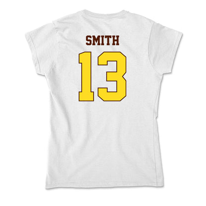 Western Michigan - NCAA Men's Soccer : Liam Smith - Soft Style Women’s T-Shirt-1