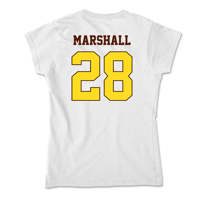 Western Michigan - NCAA Baseball : Trevor Marshall - Soft Style Women’s T-Shirt-1