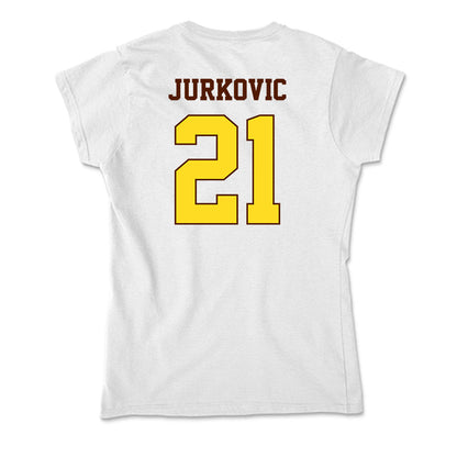 Western Michigan - NCAA Women's Volleyball : Mia Jurkovic - Soft Style Women’s T-Shirt-1