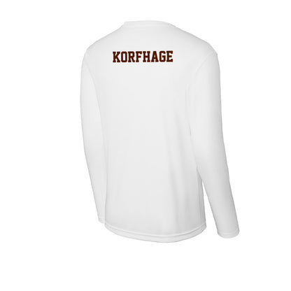 Western Michigan - NCAA Women's Gymnastics : Julie Korfhage - Activewear Long Sleeve T-Shirt-1