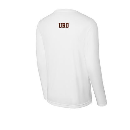 Western Michigan - NCAA Women's Gymnastics : Linda Uro - Activewear Long Sleeve T-Shirt-1