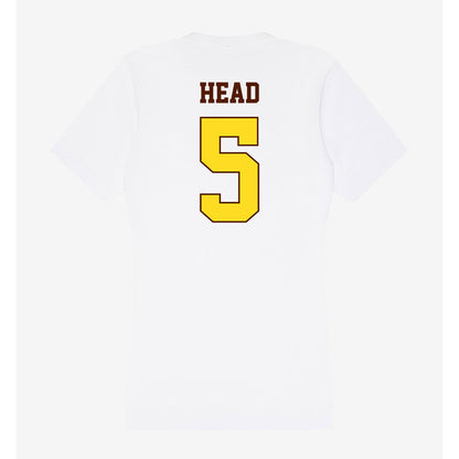 Western Michigan - NCAA Softball : Tristen Head - Women's V-Neck T-Shirt-1