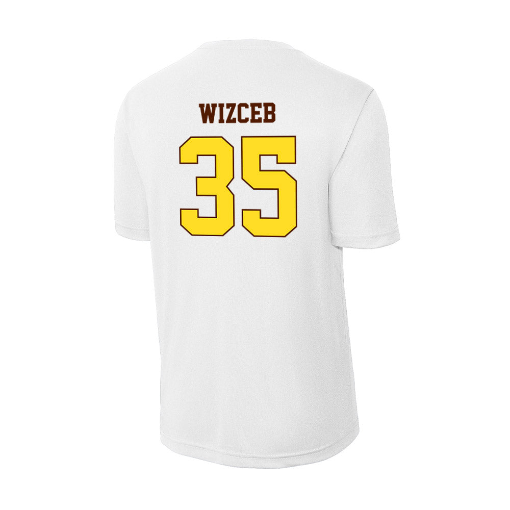 Western Michigan - NCAA Baseball : Joey Wizceb - Activewear T-Shirt-1