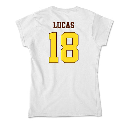 Western Michigan - NCAA Football : Elijah Lucas - Soft Style Women’s T-Shirt-1