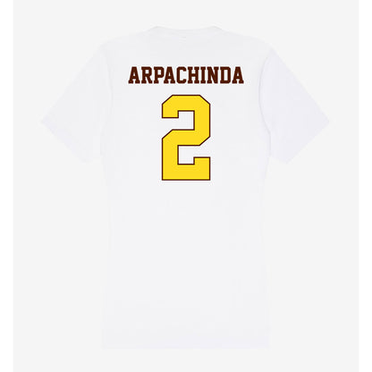 Western Michigan - NCAA Men's Soccer : Braxton Arpachinda - Women's V-Neck T-Shirt-1