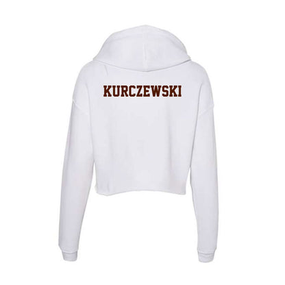 Western Michigan - NCAA Women's Cross Country : Ava Kurczewski - Women's Crop Fleece Hoodie-1