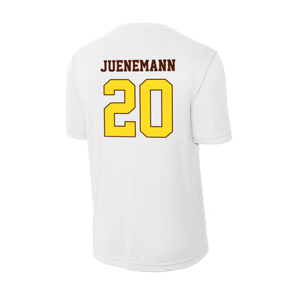 Western Michigan - NCAA Men's Basketball : Janis Juenemann - Activewear T-Shirt-1