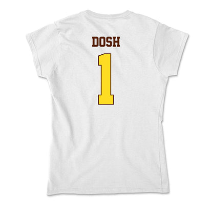 Western Michigan - NCAA Football : Jaxson Dosh - Soft Style Women’s T-Shirt-1