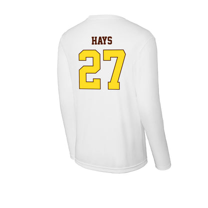 Western Michigan - NCAA Football : JR Hays - Activewear Long Sleeve T-Shirt