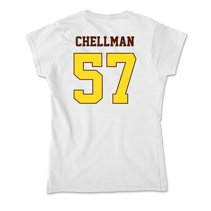 Western Michigan - NCAA Football : Jake Chellman - Soft Style Women’s T-Shirt-1