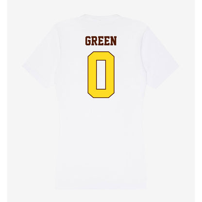 Western Michigan - NCAA Football : AJ Green - Women's V-Neck T-Shirt-1