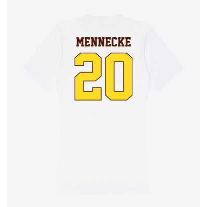 Western Michigan - NCAA Baseball : Mark Mennecke - Women's V-Neck T-Shirt-1