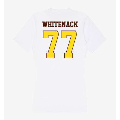 Western Michigan - NCAA Football : Hunter Whitenack - Women's V-Neck T-Shirt-1