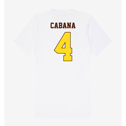 Western Michigan - NCAA Football : Cole Cabana - Women's V-Neck T-Shirt-1