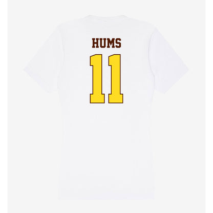 Western Michigan - NCAA Baseball : Cooper Hums - Women's V-Neck T-Shirt-1
