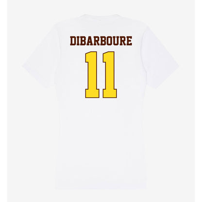 Western Michigan - NCAA Women's Basketball : Emma Dibarboure - Women's V-Neck T-Shirt-1