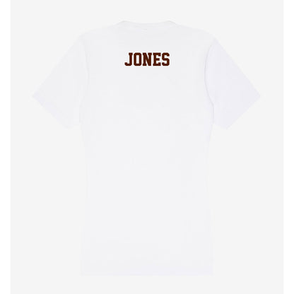 Western Michigan - NCAA Women's Track & Field : soniya jones - Women's V-Neck T-Shirt-1