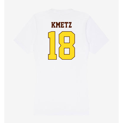 Western Michigan - NCAA Women's Volleyball : Maddie Kmetz - Women's V-Neck T-Shirt-1