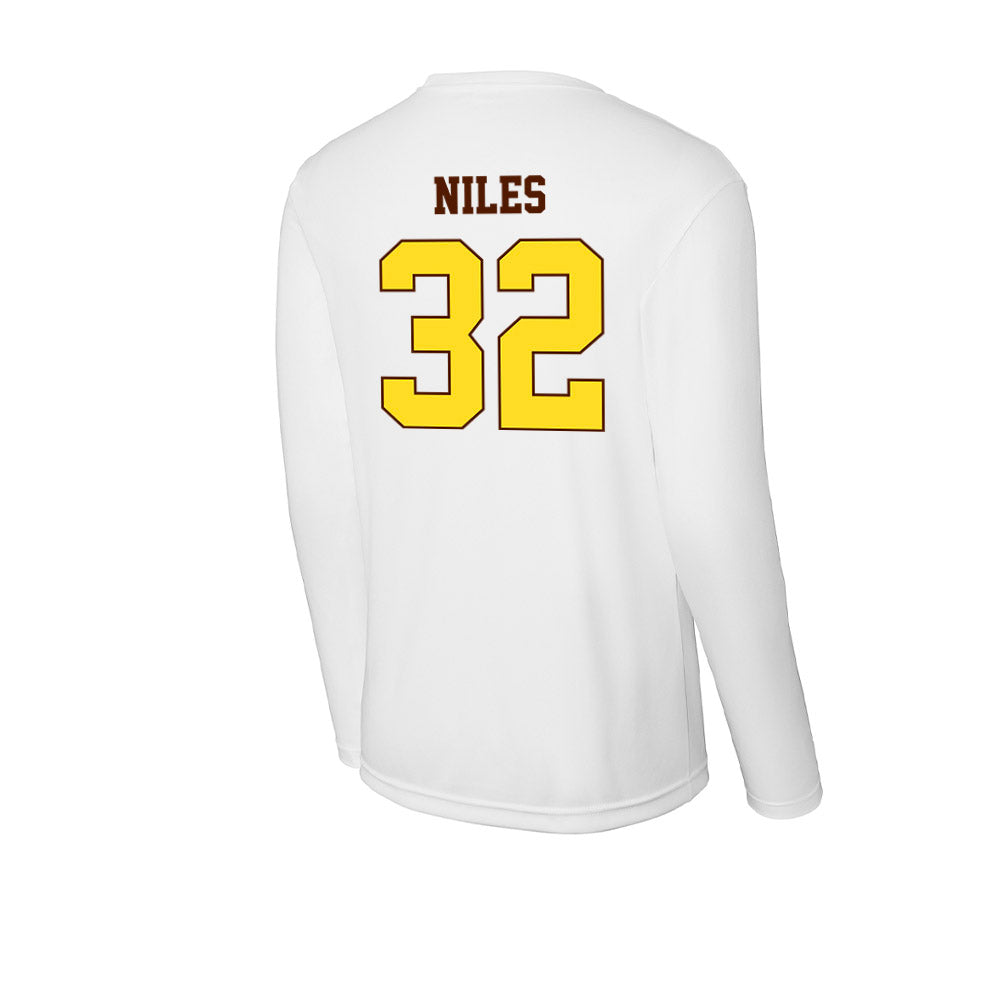 Western Michigan - NCAA Softball : Analeez Niles - Activewear Long Sleeve T-Shirt-1
