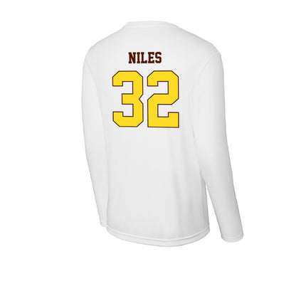 Western Michigan - NCAA Softball : Analeez Niles - Activewear Long Sleeve T-Shirt-1