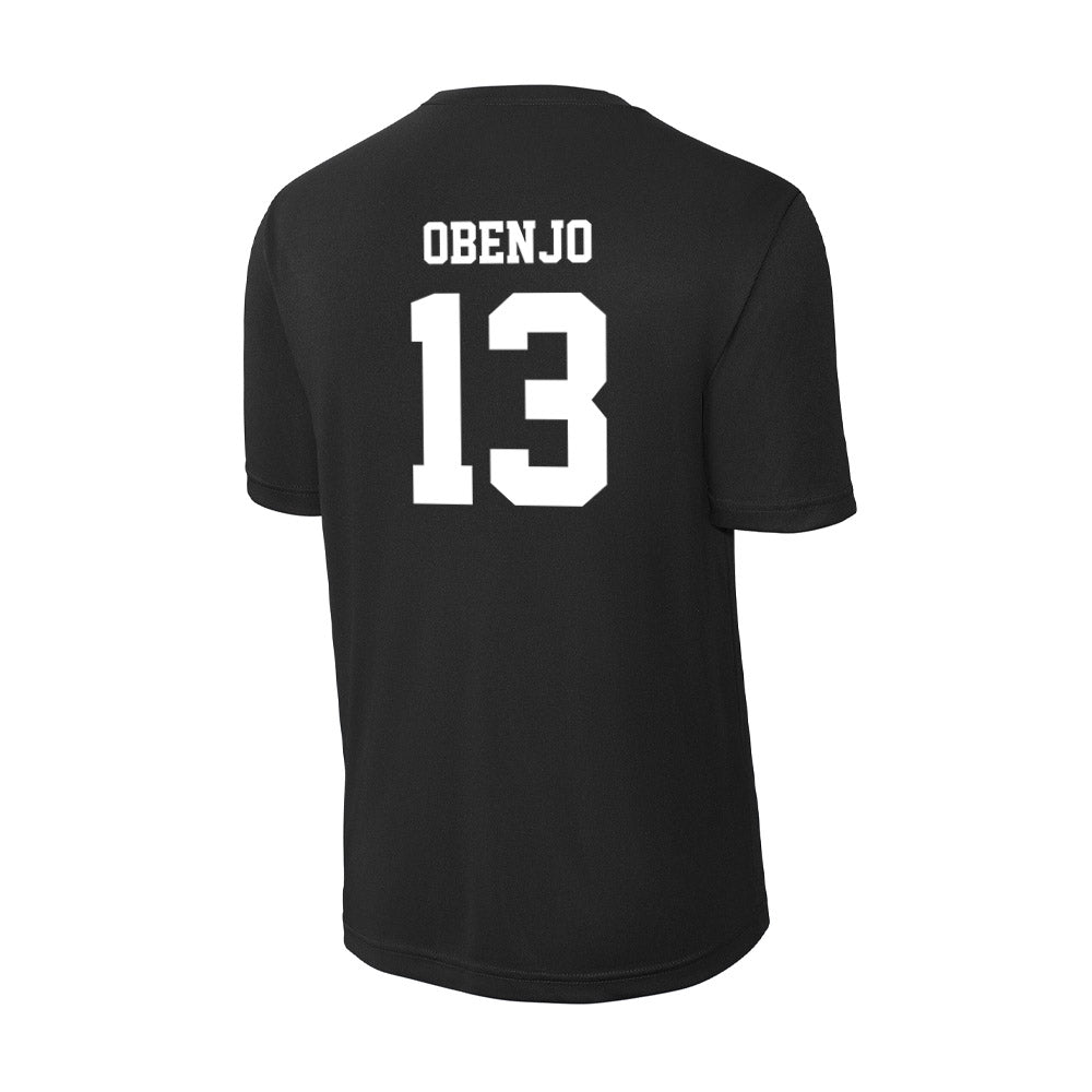 Robert Morris - NCAA Men's Basketball : Samuel Obenjo - Activewear T-Shirt-1