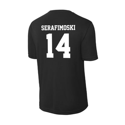 Robert Morris - NCAA Men's Basketball : Vasilije Serafimoski - Activewear T-Shirt-1