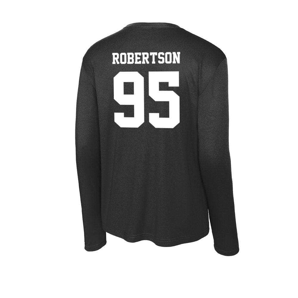 Robert Morris - NCAA Football : Bryan Robertson - Activewear Long Sleeve T-Shirt-1