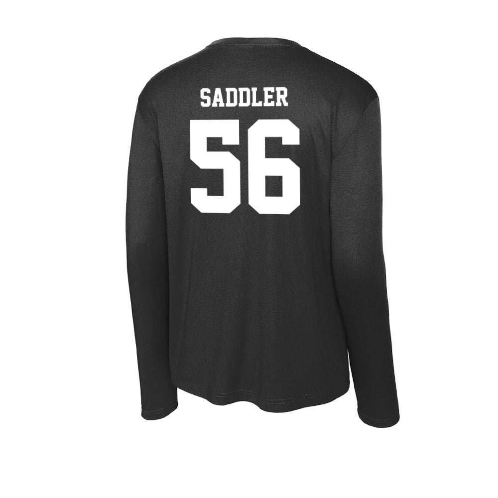 Robert Morris - NCAA Football : Patrick Saddler - Activewear Long Sleeve T-Shirt-1
