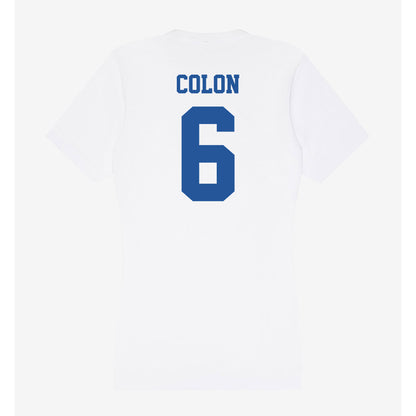 Hampton - NCAA Football : Noah Colon - Women's V-Neck T-Shirt-1