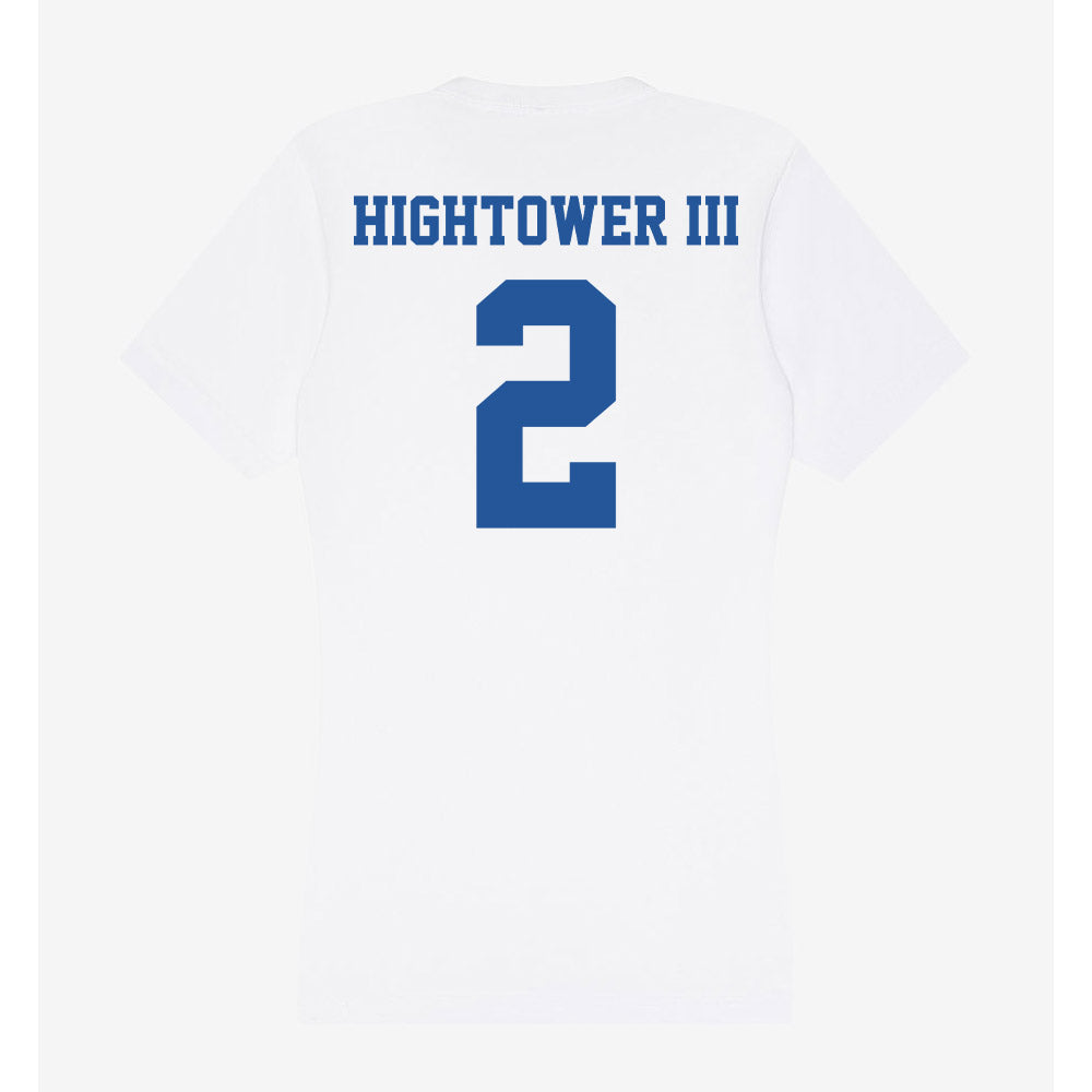 Hampton - NCAA Football : Anthony Hightower III - Women's V-Neck T-Shirt-1
