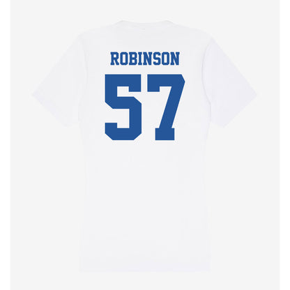 Hampton - NCAA Football : Chase Robinson - Women's V-Neck T-Shirt-1