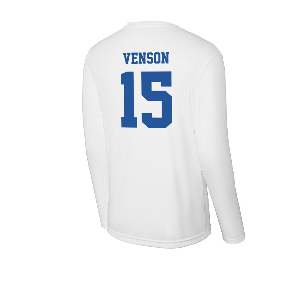 Hampton - NCAA Softball : Jasmine Venson - Activewear Long Sleeve T-Shirt-1