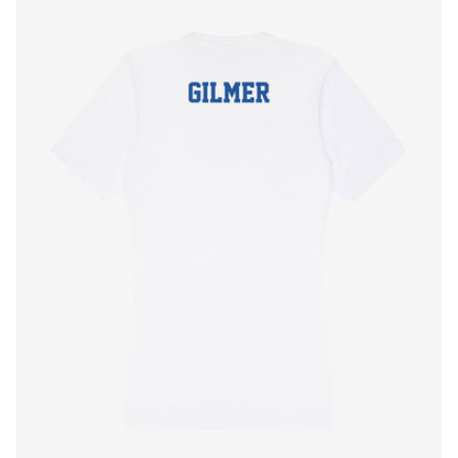 Hampton - NCAA Women's Track & Field : Arriah Gilmer - Women's V-Neck T-Shirt-1