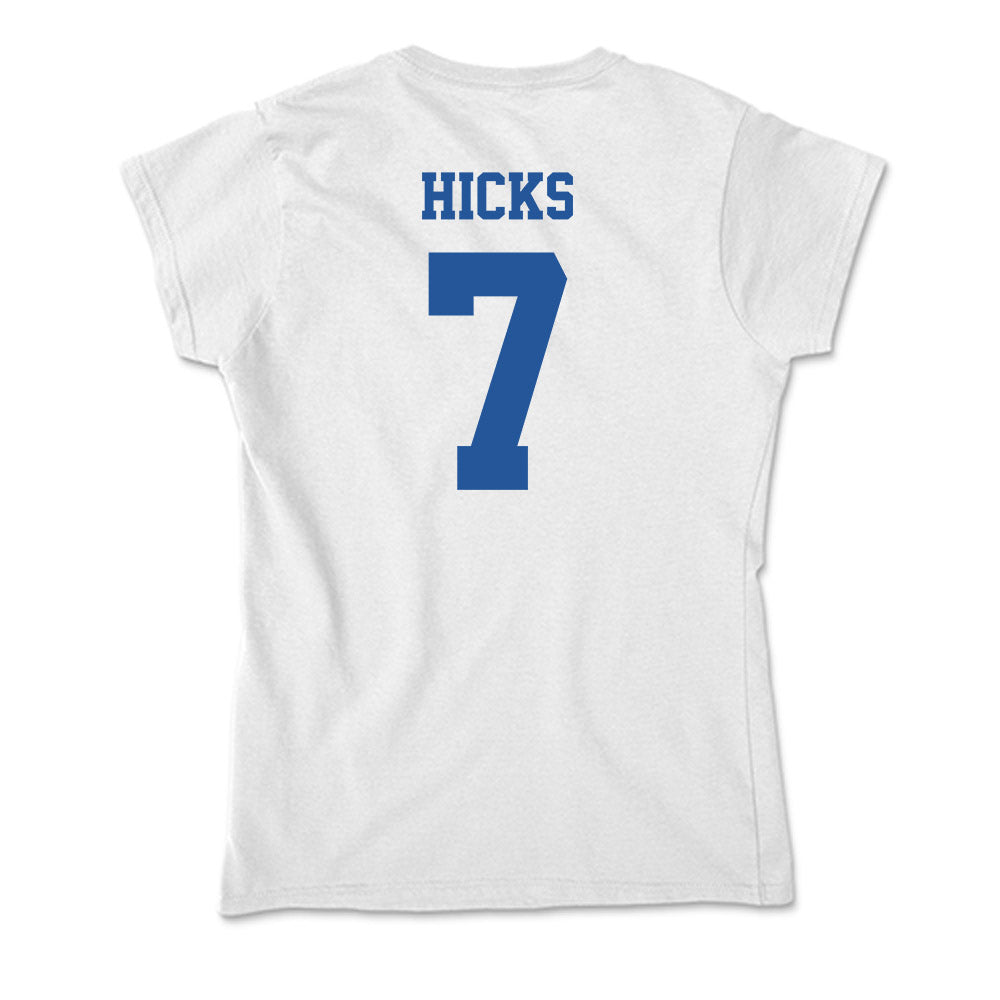 Hampton - NCAA Football : William Hicks - Soft Style Women’s T-Shirt-1