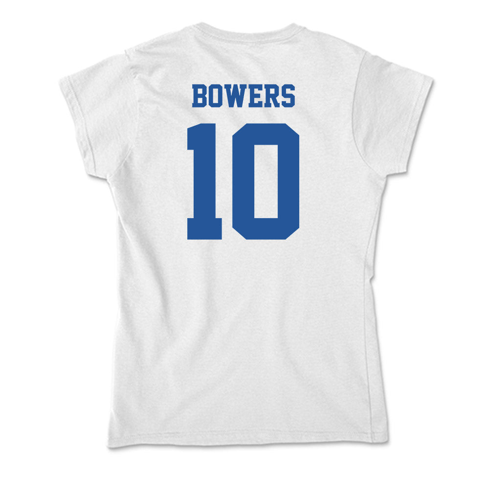 Hampton - NCAA Women's Basketball : Jeniya Bowers - Soft Style Women’s T-Shirt-1