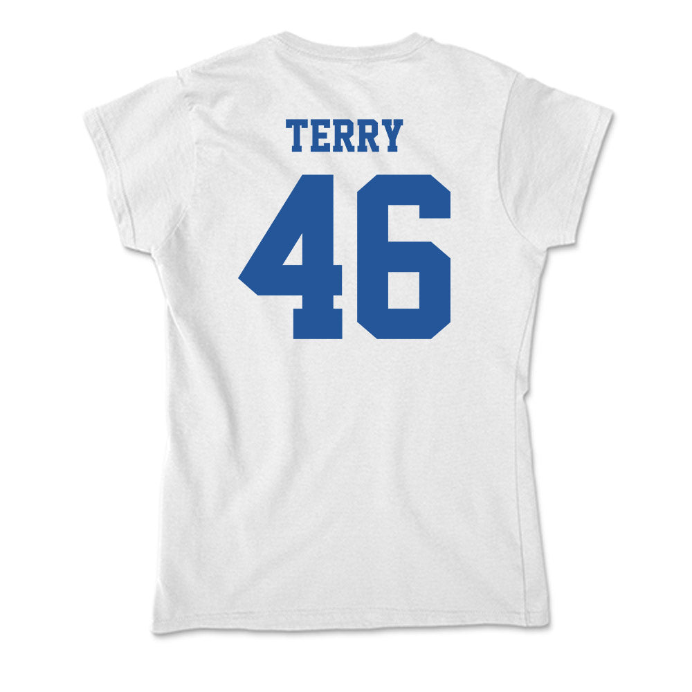 Hampton - NCAA Football : Derien Terry - Soft Style Women’s T-Shirt-1